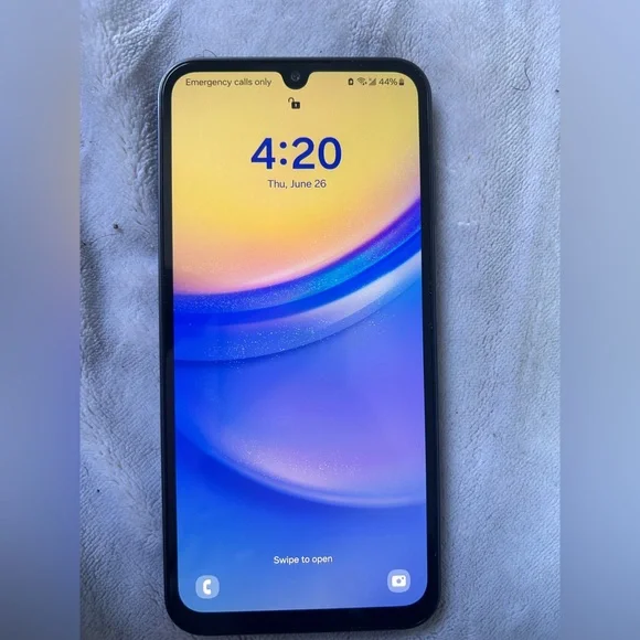 Straight Talk Samsung Galaxy A15, 64GB, 5G, Black - Prepaid Smartphone